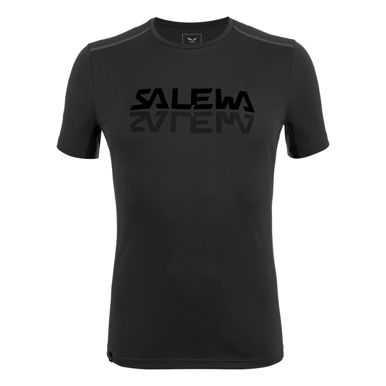 Salewa Sporty Graphic Dry Erkek T-Shirts Siyah Türkiye 273815BQY